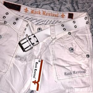 Rock Revival Cargo Capri